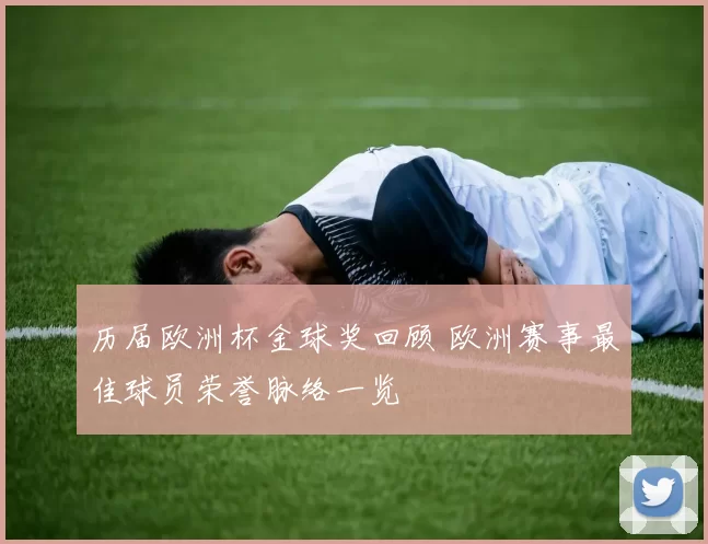 历届欧洲杯金球奖回顾 欧洲赛事最佳球员荣誉脉络一览