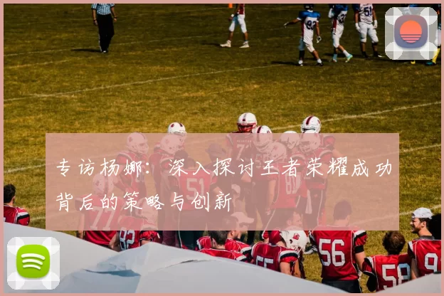 专访杨娜：深入探讨王者荣耀成功背后的策略与创新