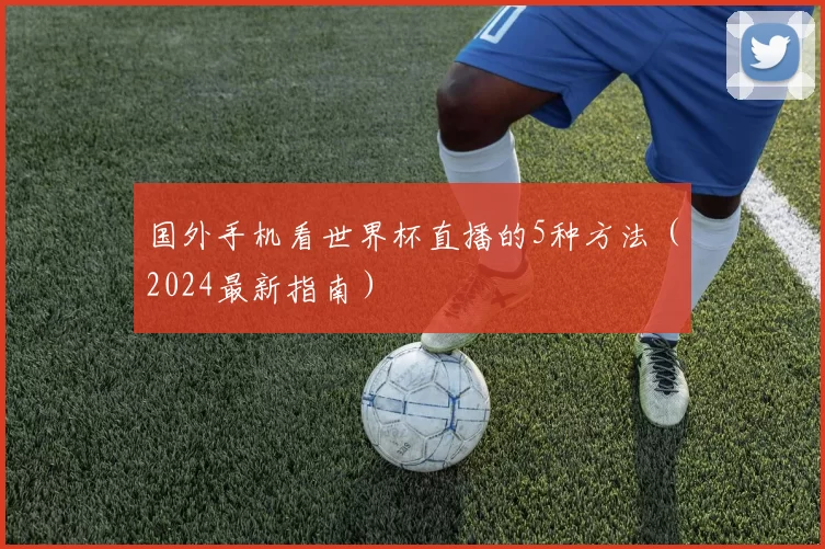 国外手机看世界杯直播的5种方法(2024最新指南)